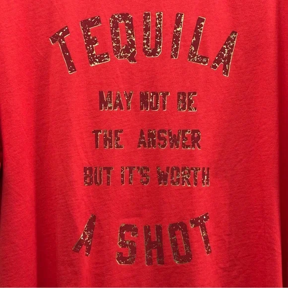 Idyllwind Tequila Graphic Tee Medium Miranda Lambert Western Country Shirt - Picture 3 of 10